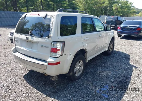 2009 Mercury Mariner Hybrid z USA, uszkodzony, nr VIN 4M2CU39369KJ14421